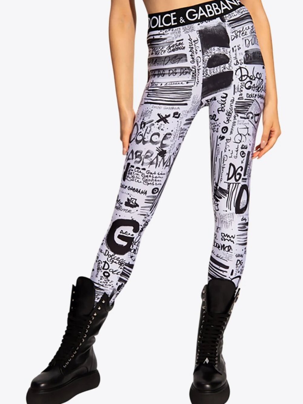 Dolce & Gabbana Print Leggings